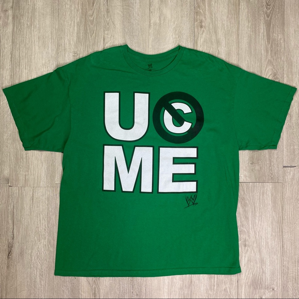 WWE John Cena You Can’t See Me Green Shirt